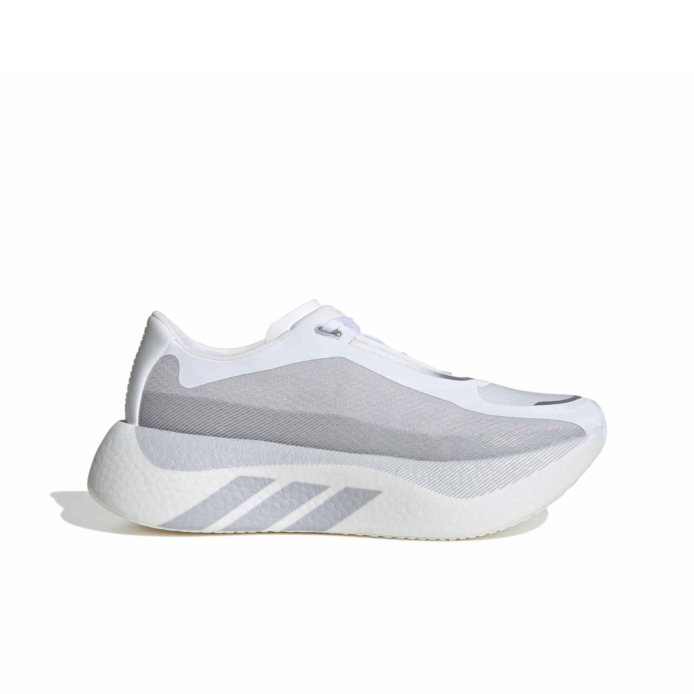 adidas Hyperboost Edge "White/Solid Grey" Women's Running Shoe - WHITE/GREY/SILVER